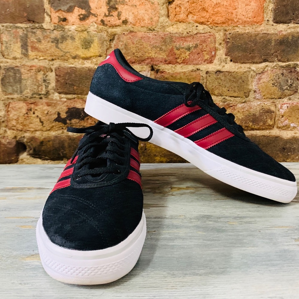 Adidas ADI-EASE Black/Red BY3948 Sneakers Sz 11.5